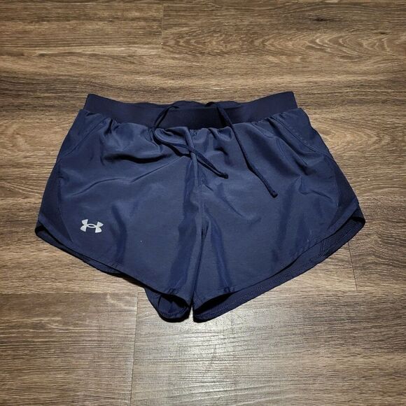 Under Armour Loose Fit Heat Gear 3" Inseam Running Shorts Liner Women's Medium - Picture 1 of 7